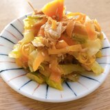 冷蔵庫によくいる野菜たちの和え物